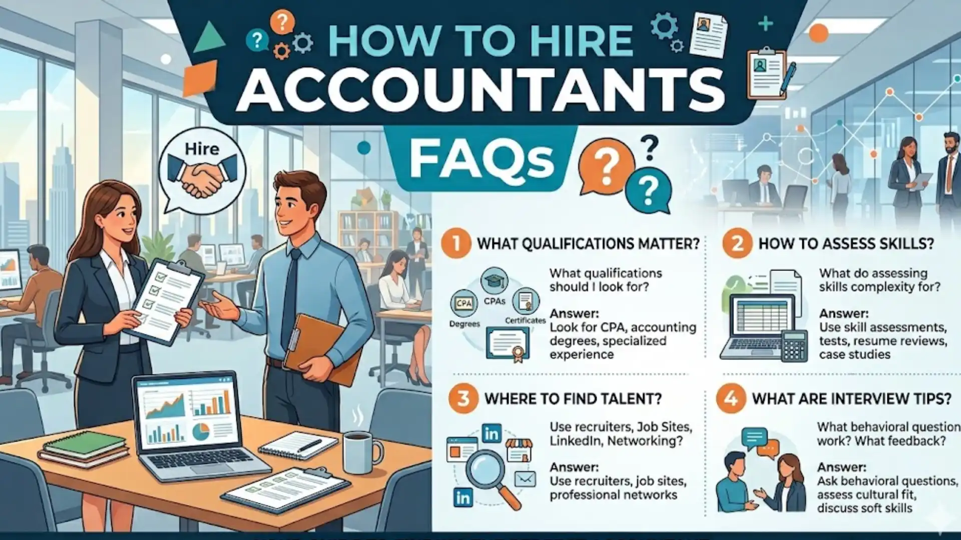 How to hire accountants FAQs